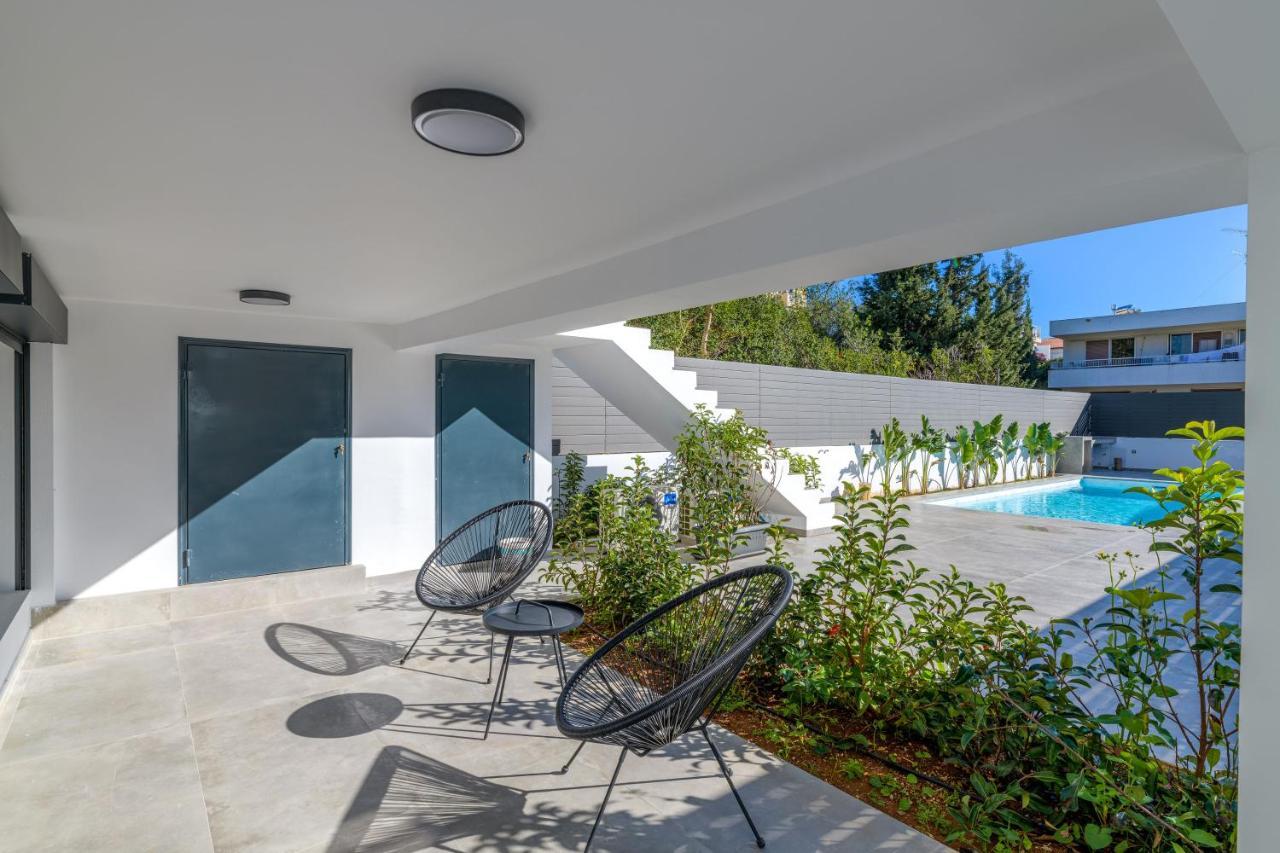 Pool Voula Apartment Close To Kavouri Beach By Cielo Homes Atene Esterno foto