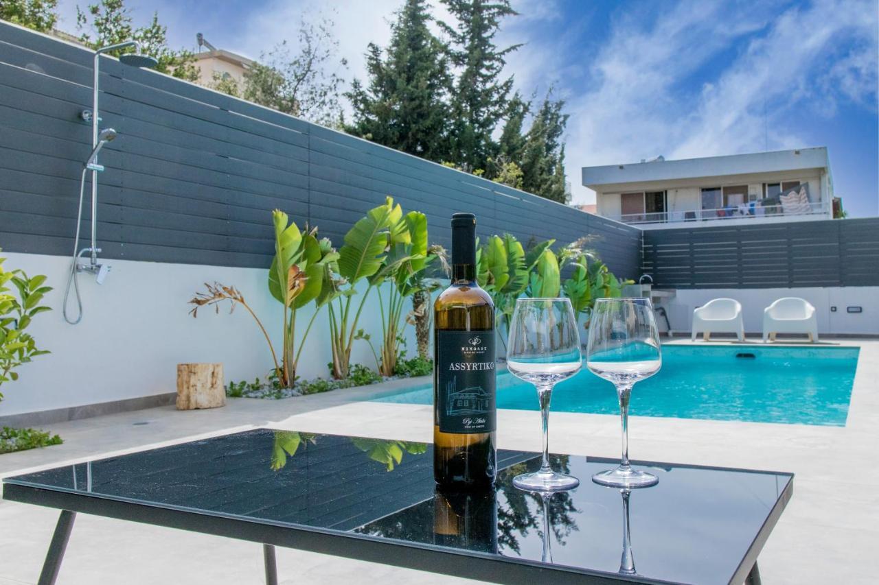 Pool Voula Apartment Close To Kavouri Beach By Cielo Homes Atene Esterno foto