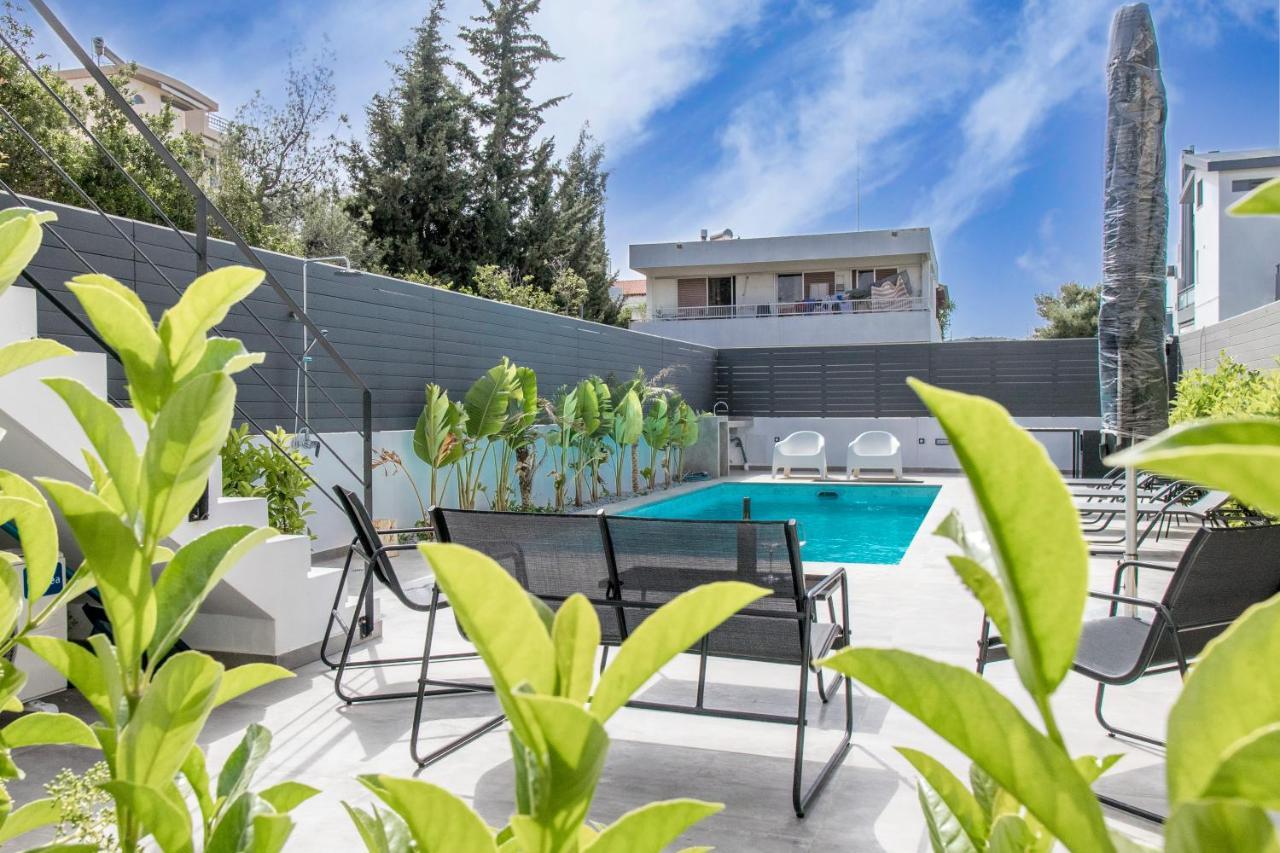 Pool Voula Apartment Close To Kavouri Beach By Cielo Homes Atene Esterno foto