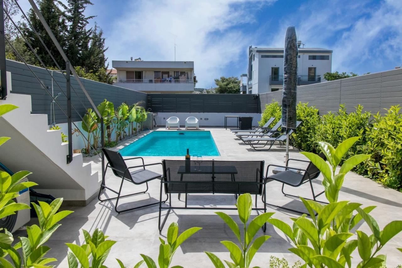 Pool Voula Apartment Close To Kavouri Beach By Cielo Homes Atene Esterno foto