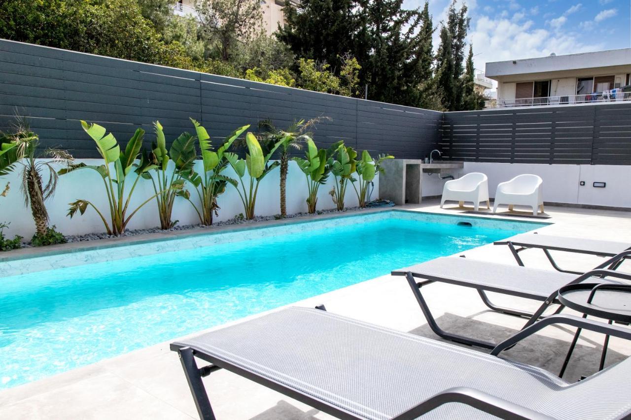 Pool Voula Apartment Close To Kavouri Beach By Cielo Homes Atene Esterno foto