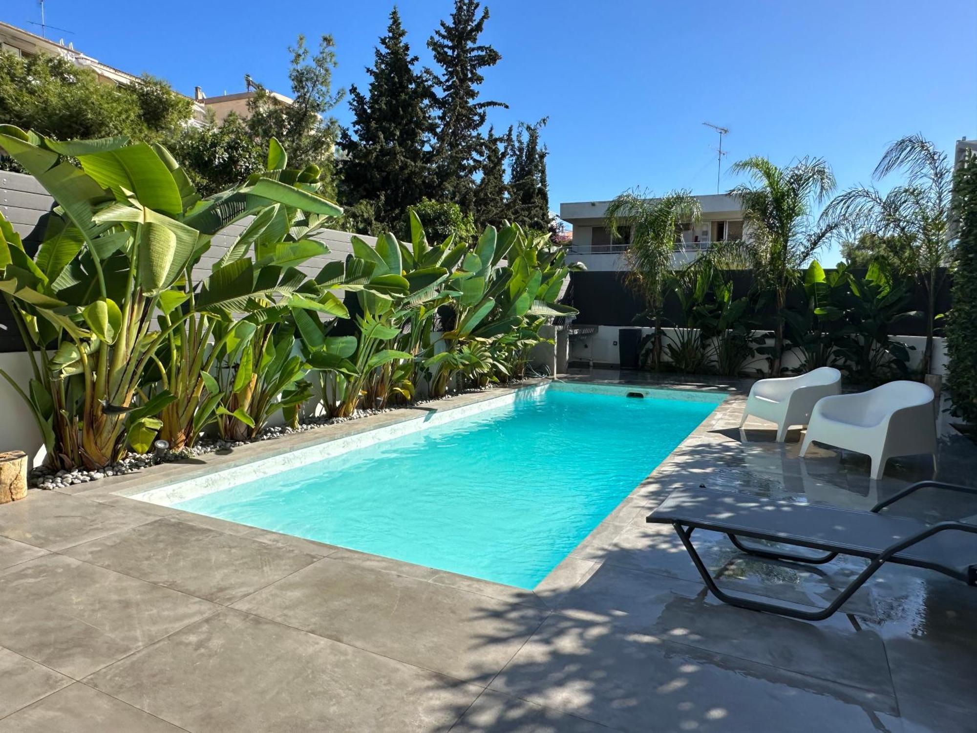 Pool Voula Apartment Close To Kavouri Beach By Cielo Homes Atene Esterno foto