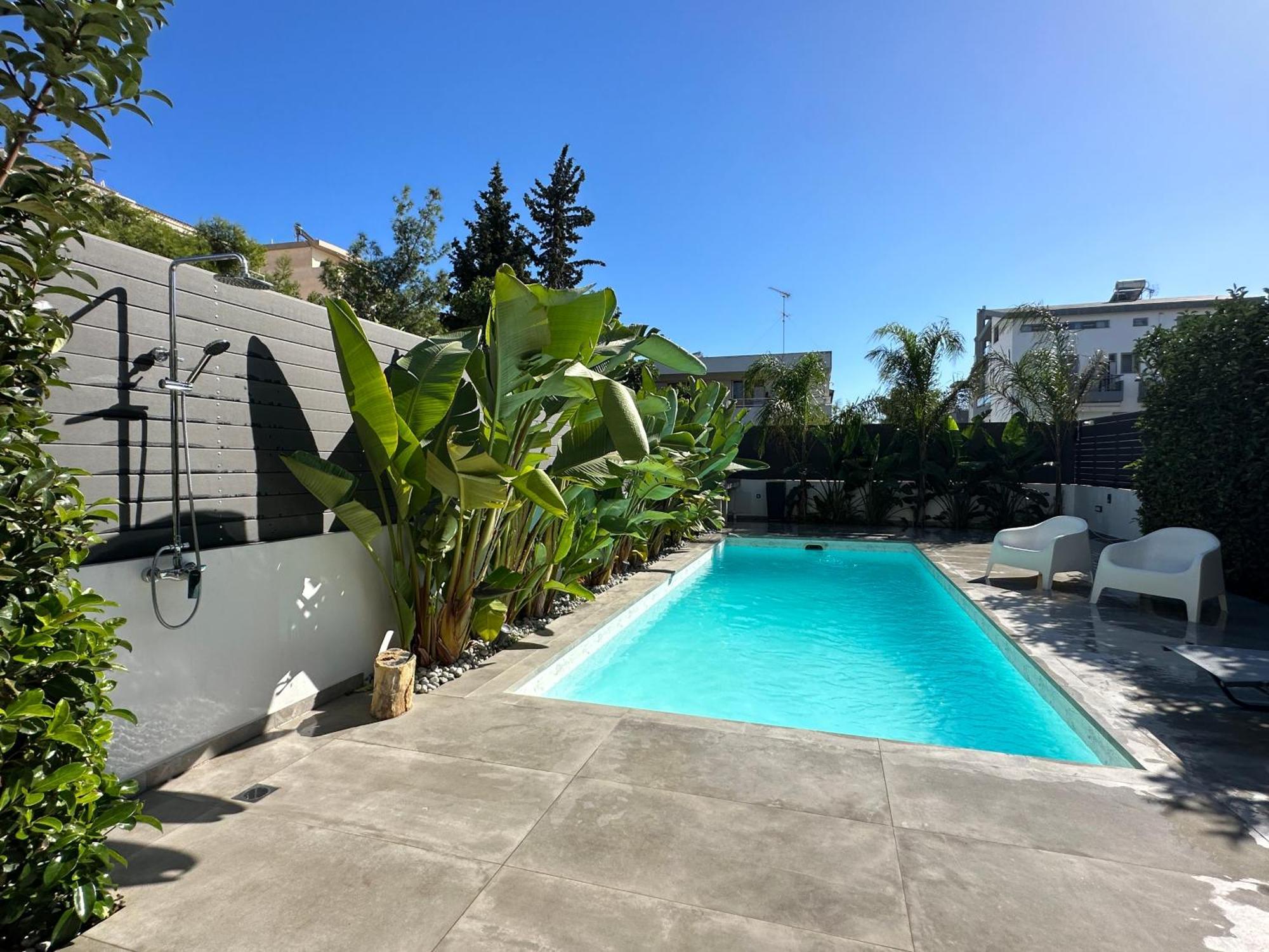 Pool Voula Apartment Close To Kavouri Beach By Cielo Homes Atene Esterno foto