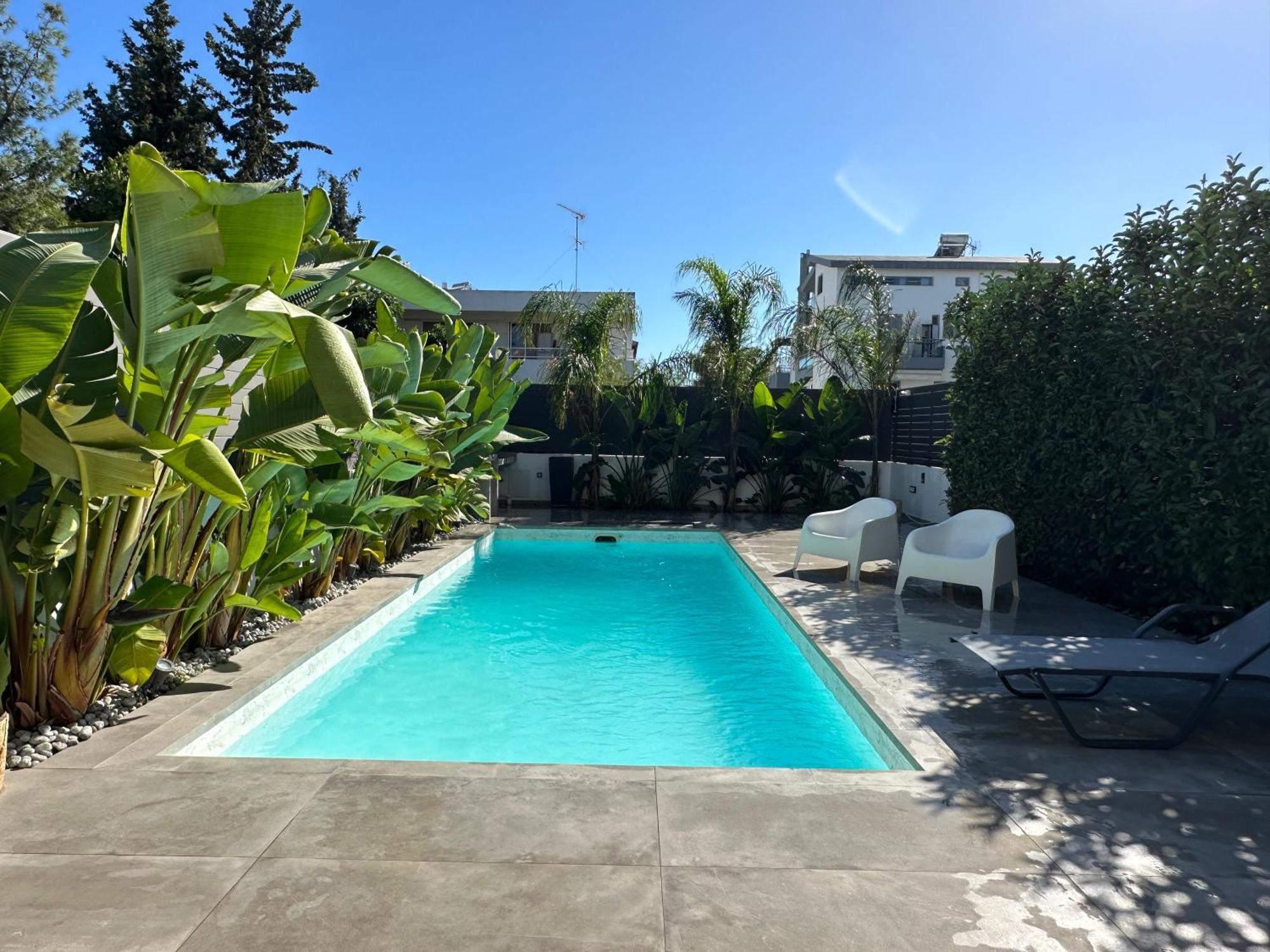 Pool Voula Apartment Close To Kavouri Beach By Cielo Homes Atene Esterno foto